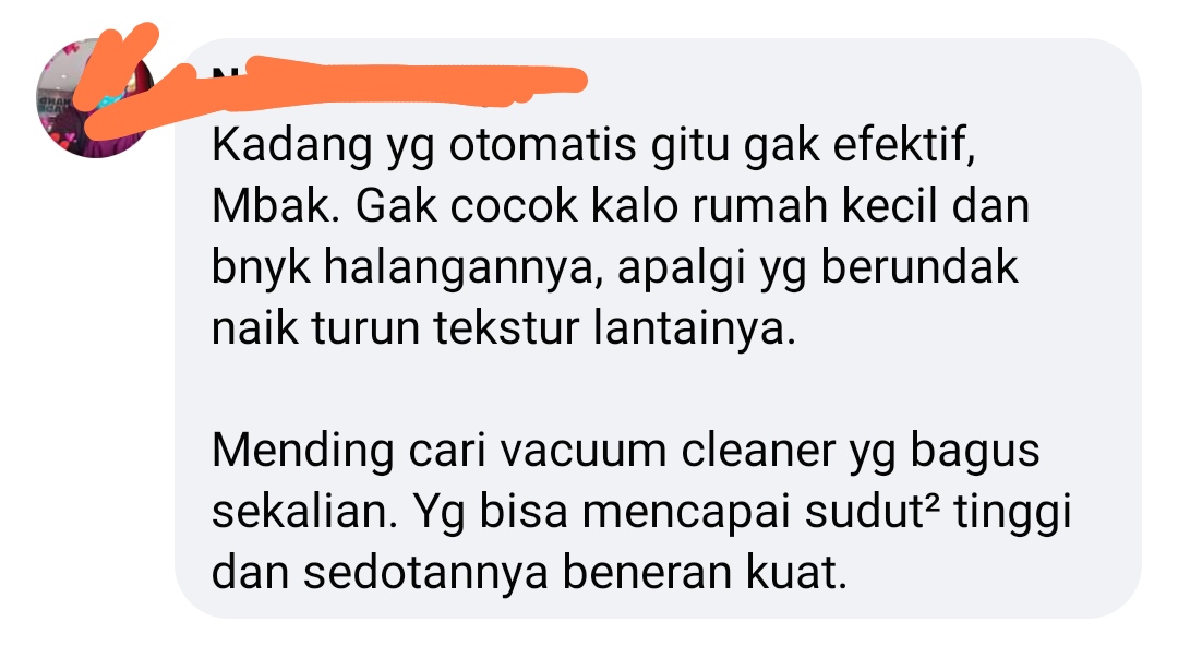 Solusi untuk Kewarasan Ibu di Rumah Vacuum cleaner
